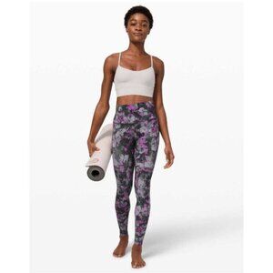 Lululemon Align High Rise Pant 28" Floral Shift Multi Size 6 Nulu